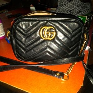 Gucci GG Marmont small matelassé shoulder bag